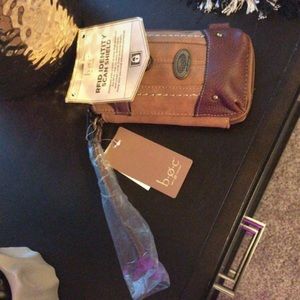 BOC barn concept theft wallet wristlet